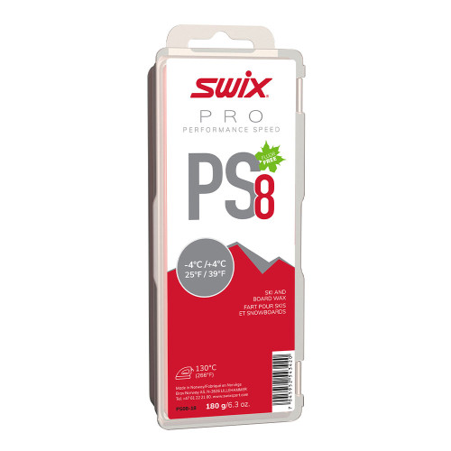 Swix PS8 Red, -4°C/+4°C, 180g