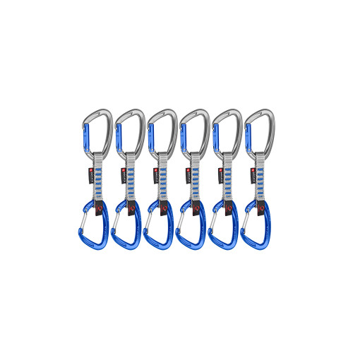 Mammut Crag Keylock Wire 10 cm Indicator 6-Pack Quickdraws